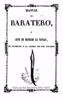 Manual del Baratero (Año 1849): Arte de manejar la navaja, el cuchillo y la tijera de los jitanos
