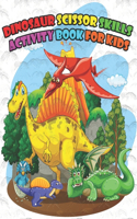 Dinosaur Scissor Skills Activity Book for Kids