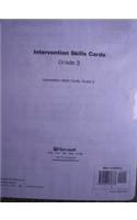 Harcourt School Publishers Trophies: Intervention Rdr Skill Crds Gr3
