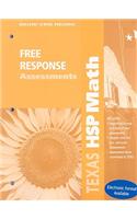 Texas HSP Math: Free Response Assessments, Grade 4