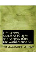Life Scenes, Sketched in Light and Shadow from the World Around Us: (English)
