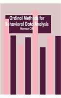 Ordinal Methods for Behavioral Data Analysis