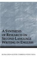 Synthesis of Research on Second Language Writing in English