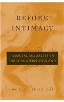 Before Intimacy