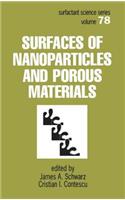 Surfaces of Nanoparticles and Porous Materials