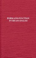 Form & Function In Chicano English