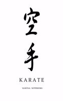 Martial Notebooks KARATE