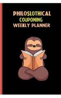 Philoslothical Couponing Weekly Planner