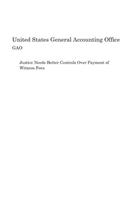 Justice Needs Better Controls Over Payment of Witness Fees