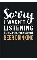 I was Dreaming about Beer Drinking