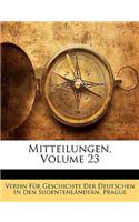 Mitteilungen, Volume 23