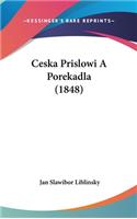Ceska Prislowi a Porekadla (1848)