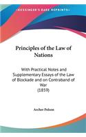 Principles of the Law of Nations