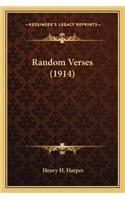 Random Verses (1914)