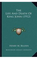 Life and Death of King John (1912)