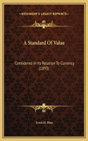 Standard Of Value