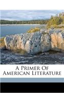 A Primer of American Literature