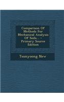 Comparison of Methods for Mechanical Analysis of Soils...