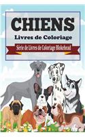 Chiens Livres de Coloriage: (French)