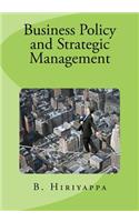 Business Policy and Strategic Management