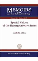 Special Values of the Hypergeometric Series