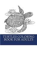 Turtles Coloring Book For Adults