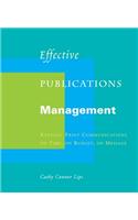 Effective Publications Management