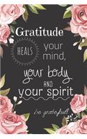Gratitude heals your mind, your body and your spirit