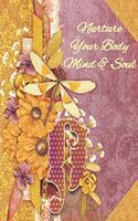 Nurture Your Body Mind & Soul: Personalized Prompt Journal Notebook for Women and Teens. For your name that begins with the letter N