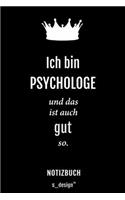 Notizbuch für Psychologen / Psychologe / Psychologin