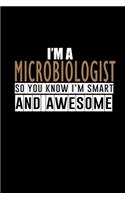 I'm a microbiologist so you know I'm smart and awesome