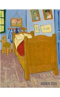 La Chambre de van Gogh à Arles Planificateur Mensuel 2020