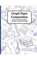 Graph Paper Composition Notebook