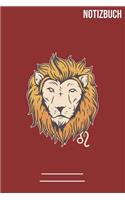 Notizbuch Löwe: A5 Notebook - 111 Seiten - Extra Kalender 2020 - Einzigartig - Dotgrid - Dotted - Punktraster - Geschenk - Geschenkidee
