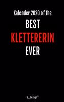 Kalender 2020 für Kletterer / Klettererin
