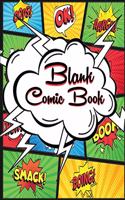 Blank Comic Book for Kids