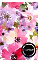 Gym Training Log Book: Workout Training Logs Diary Journal, Undated Daily Training, Fitness & Workout Journal Notebook 122 Pages 6in by 9 in. Monday To Sunday. Log Cardio 