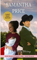 Amish Baby Blessing LARGE PRINT: Amish Romance