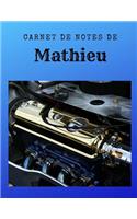 Carnet de Notes de Mathieu