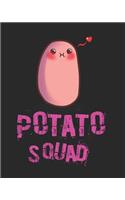 Potato Squad: 8x10 Potato Planner for Millenials