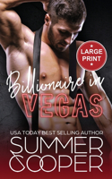 Billionaire In Vegas: Office Vacation Romantic Comedy (Large Print Hardback)