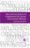The Contract System of Employment for Senior Government Officials, 16