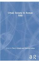 Urban Society In Roman Italy