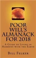 Poor Will's Almanack for 2018