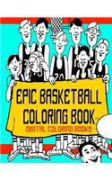 Epic Basketball Coloring Book