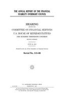 The annual report of the Financial Stability Oversight Council