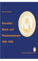 Sternbild-, Mond- Und Planetenkalender 1991-1992