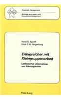 Erfolgreicher mit Kleingruppenarbeit