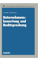 Unternehmensbewertung und Rechtsprechung