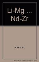 Li-MG ... Nd-Zr